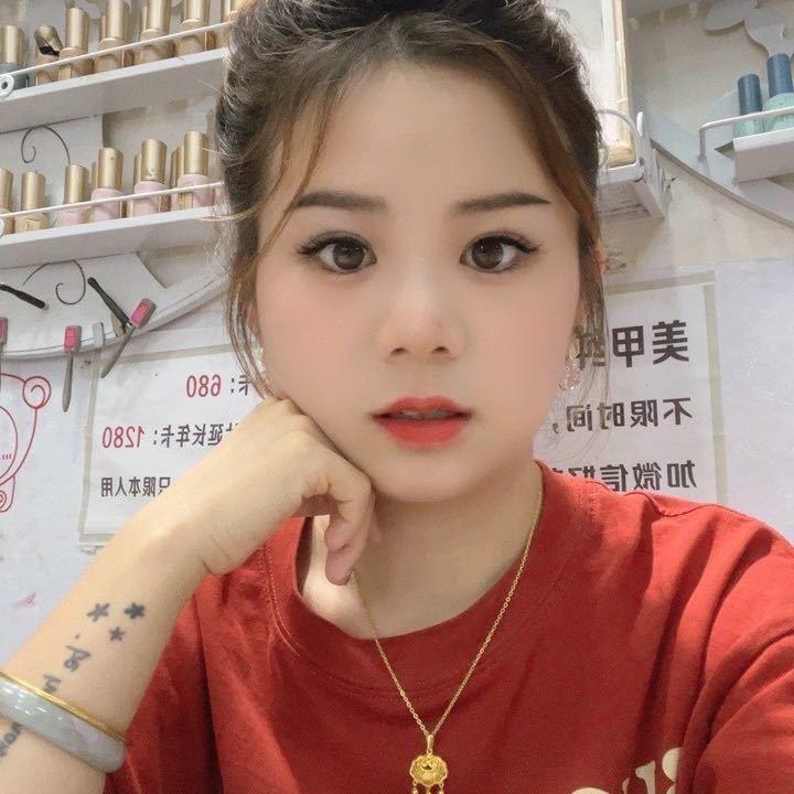 美甲美睫美容店塘度口店叶子