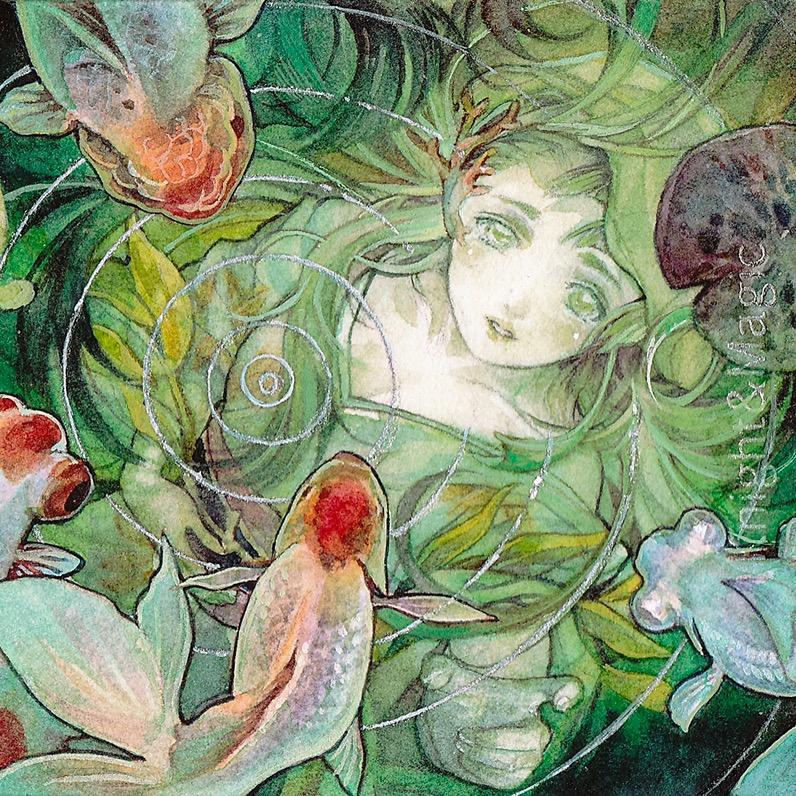 水彩手绘画师～木南