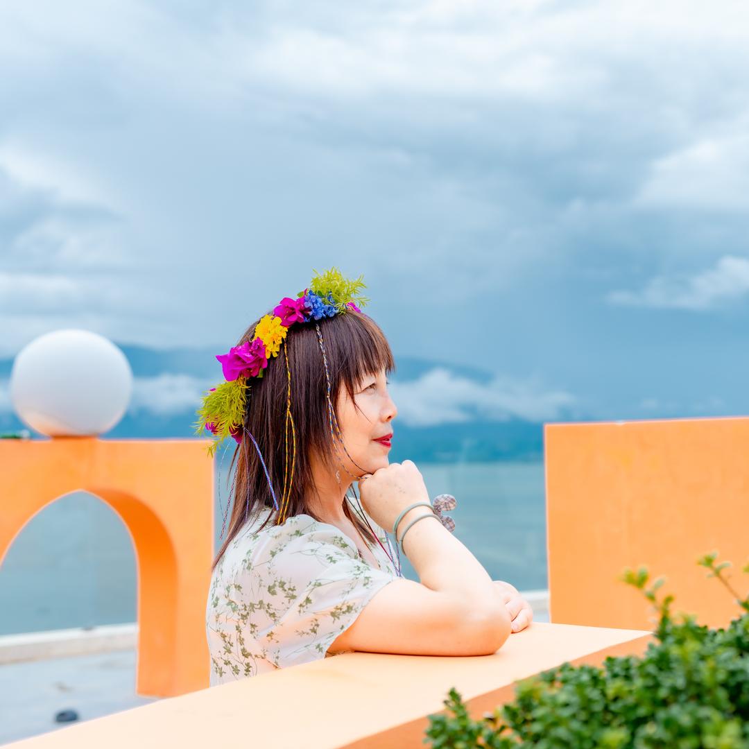 幸福像花一样。