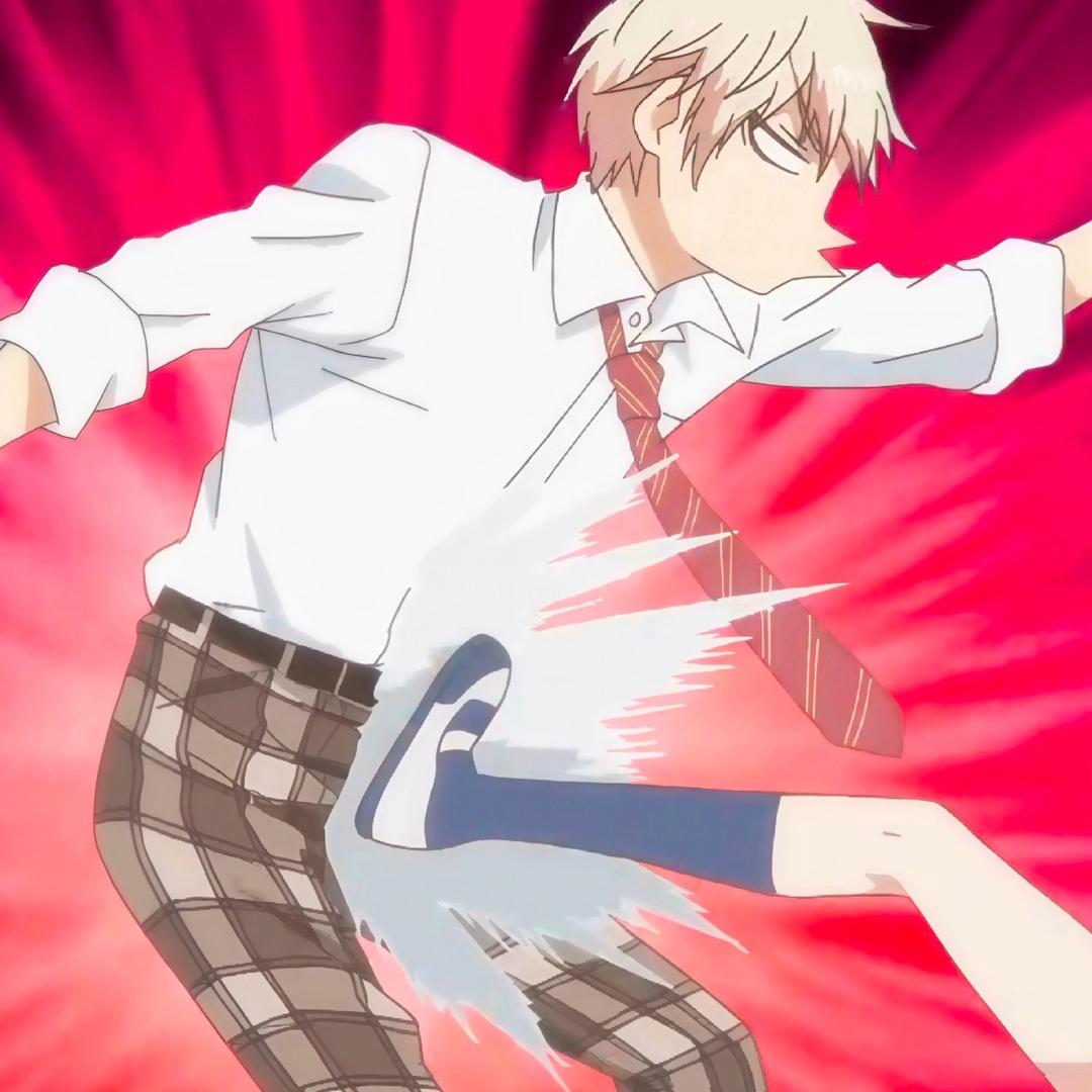 中间剃光两边留长啊