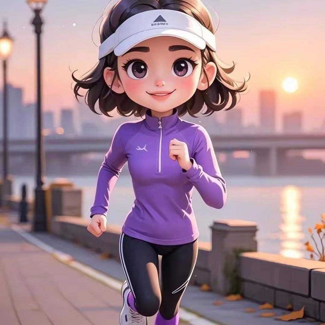 紫米陆爱跑步