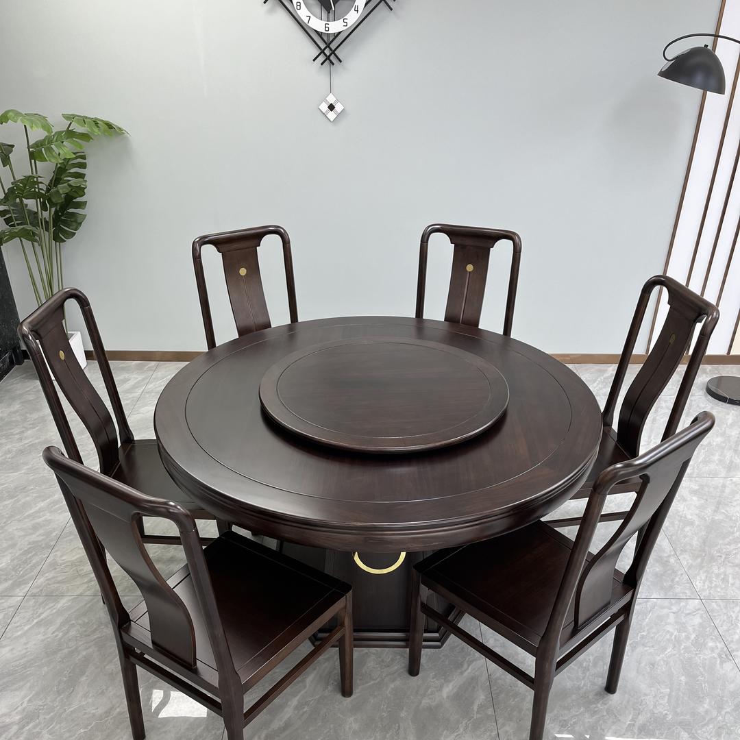 乌金木餐桌董氏工厂店