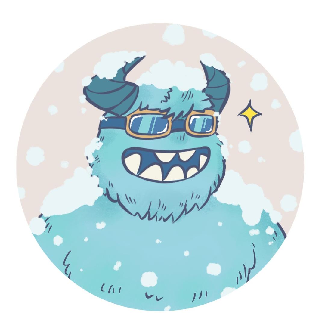 雪怪溜溜不会溜