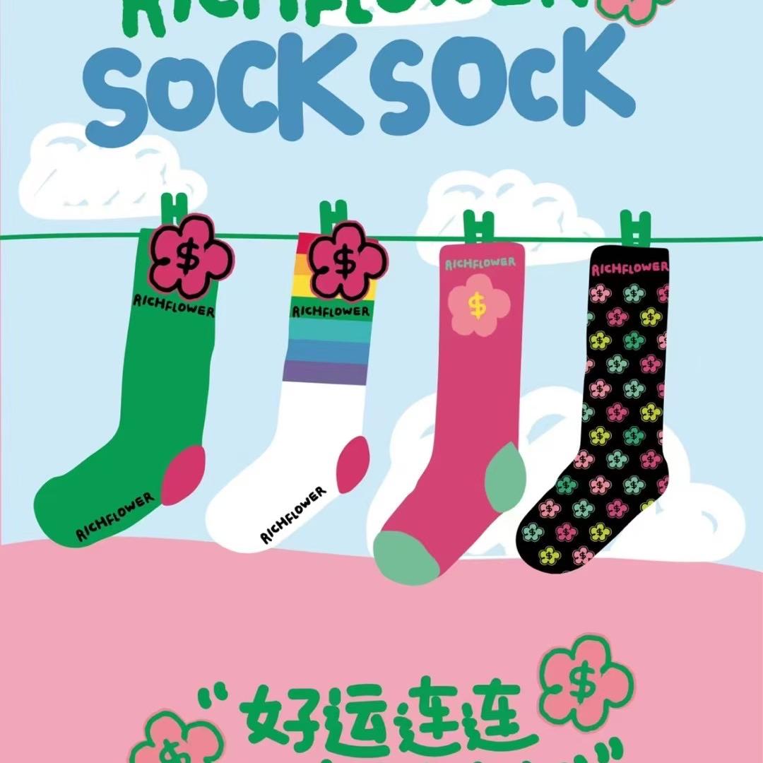 花朵朵袜子批发