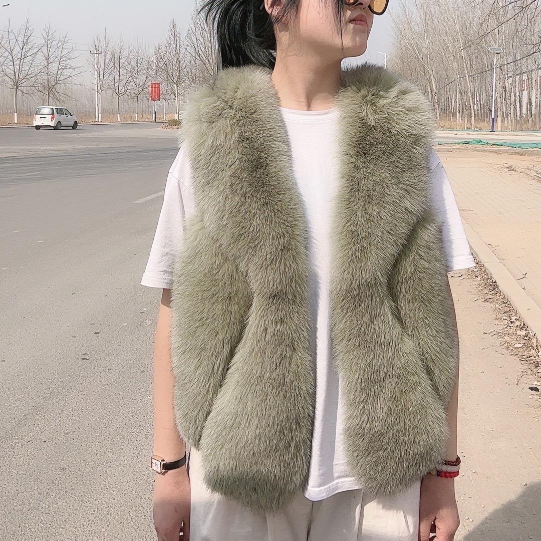 鹿鸣家女士精品皮草服装自产有实体店