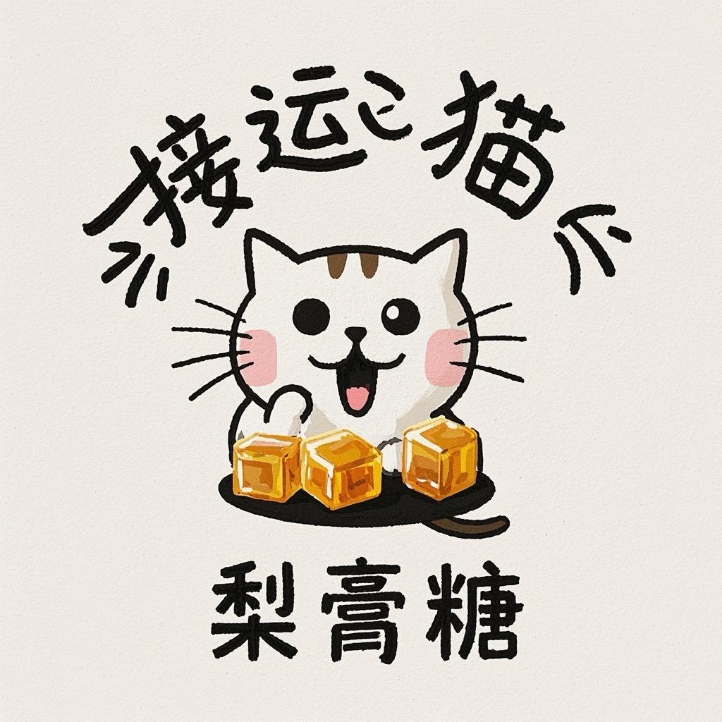 接运猫梨膏糖