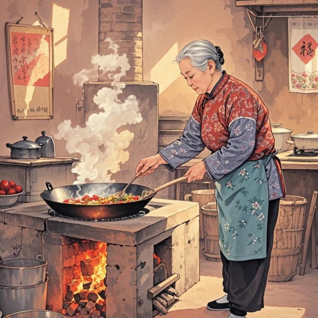 瑶瑶奶奶&教做菜