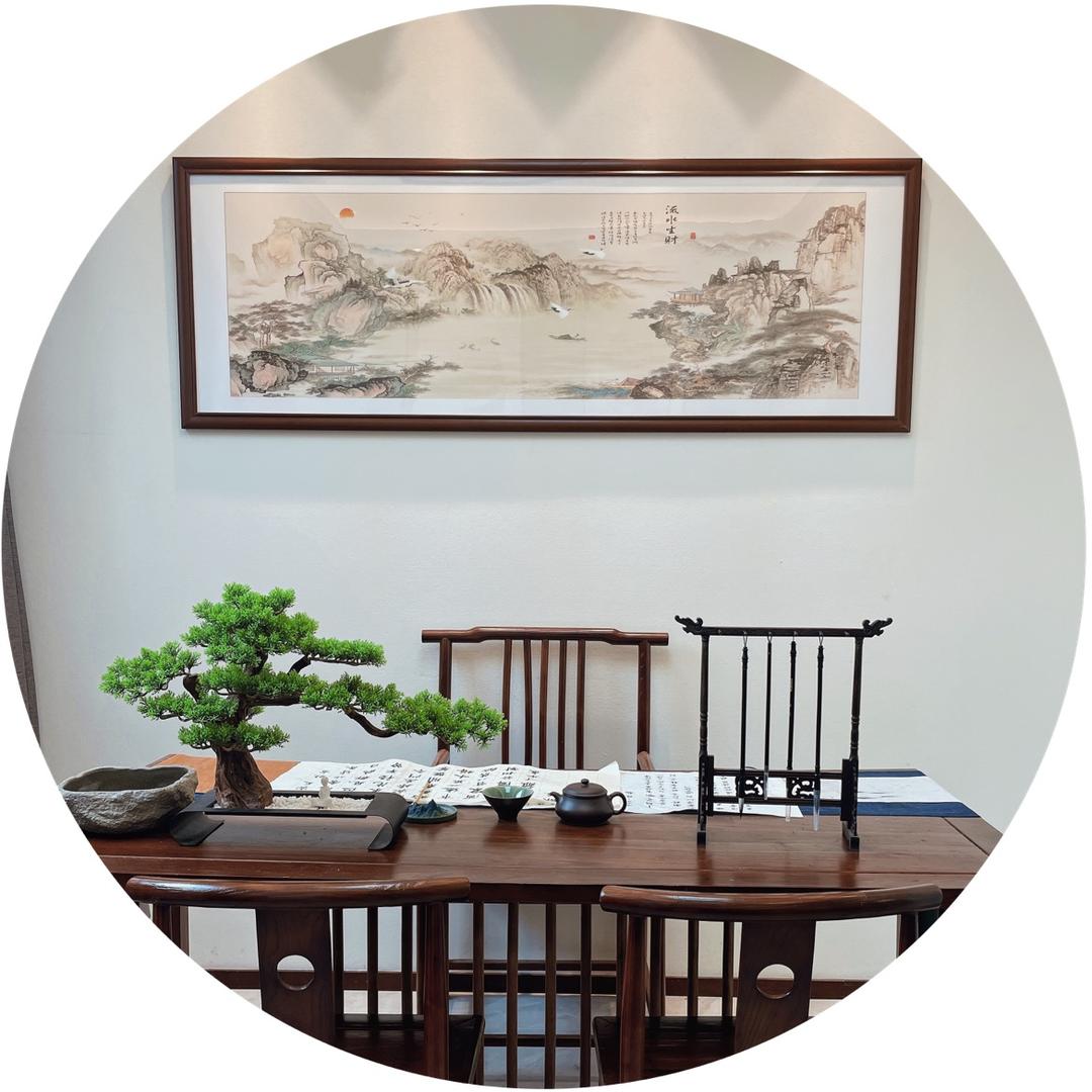 忘川新中式装饰画
