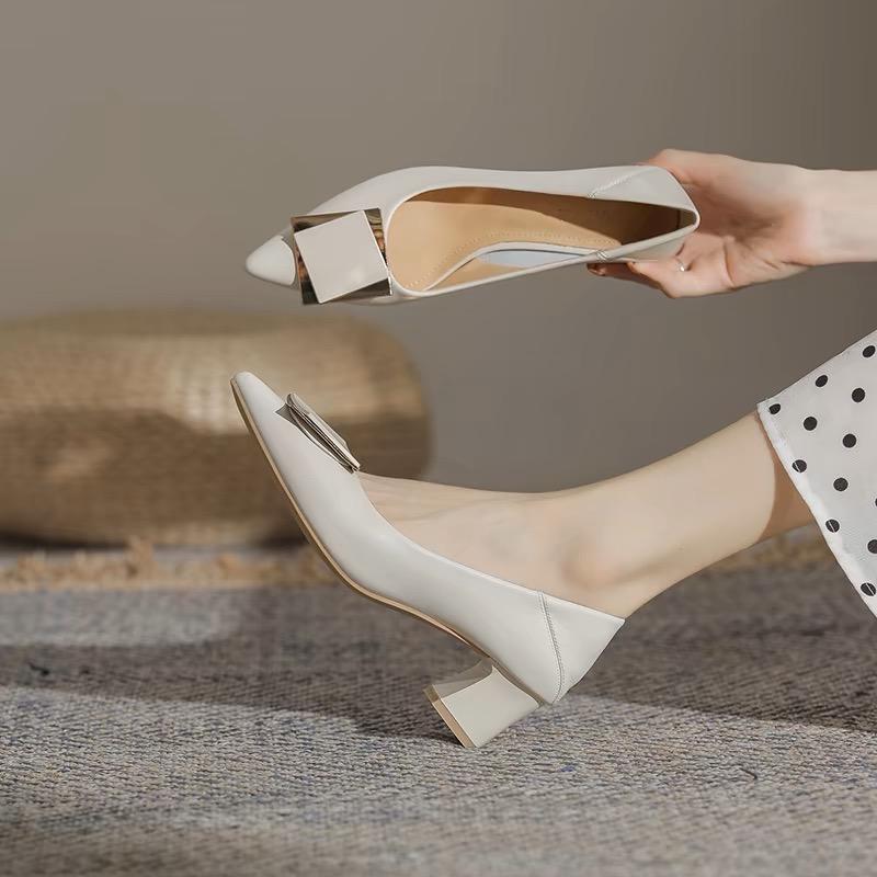 乐琪真皮女鞋👠