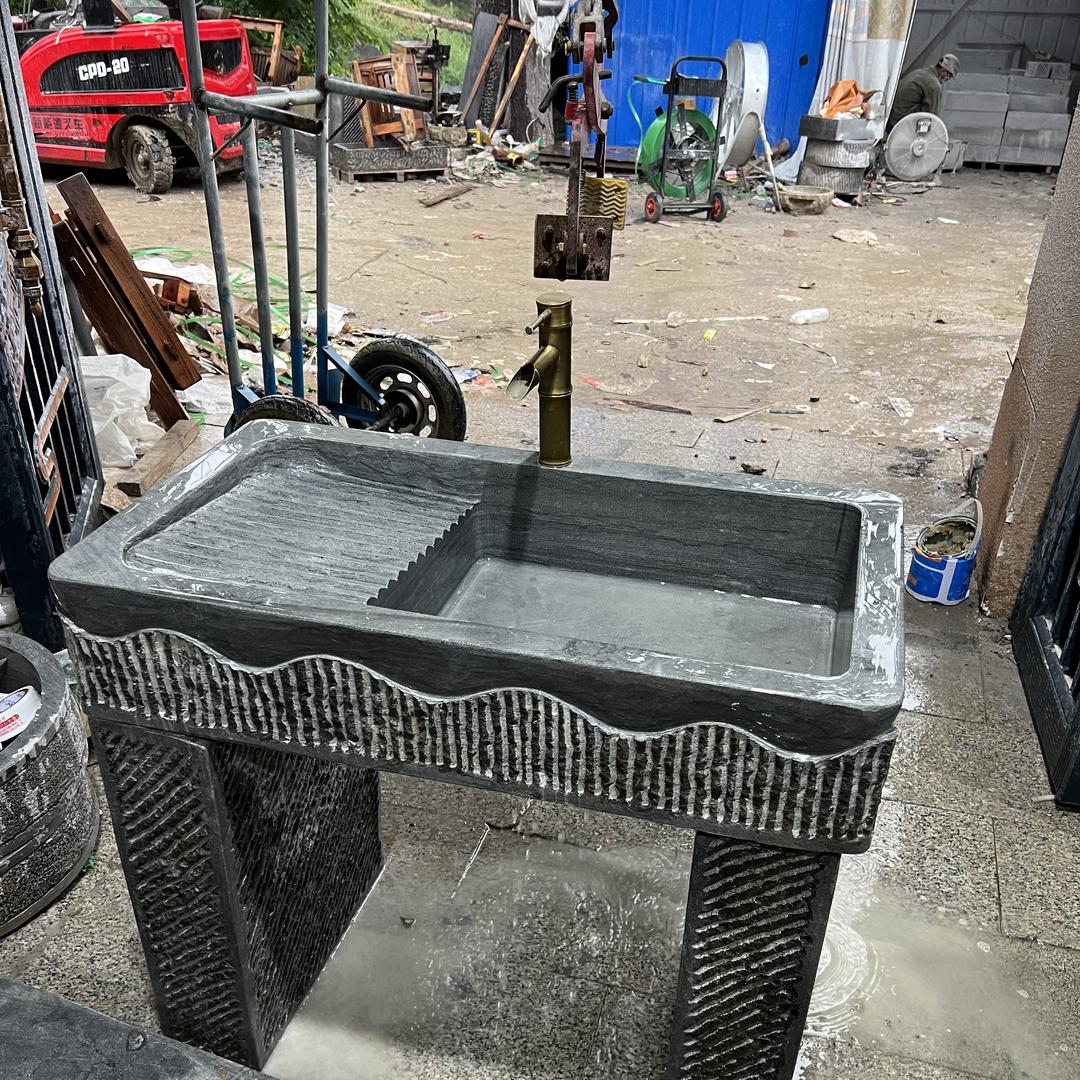 曲阳易昂石雕洗手盆厂家