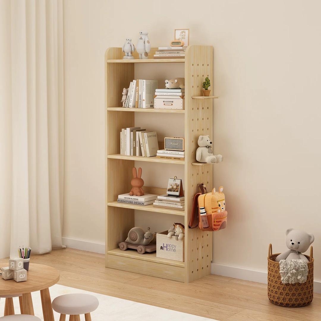 虎琛家具实木书架