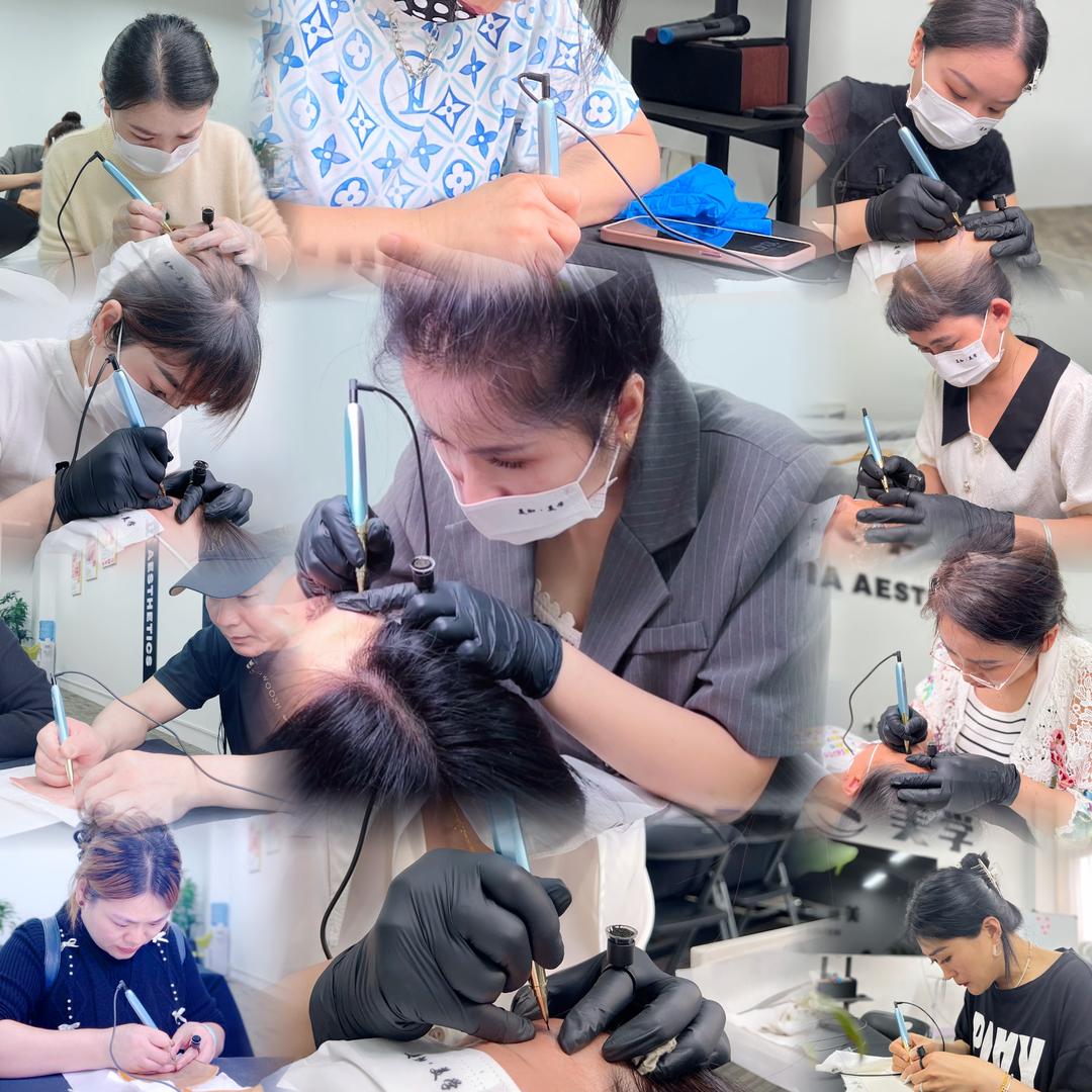 一笔上色  李老师