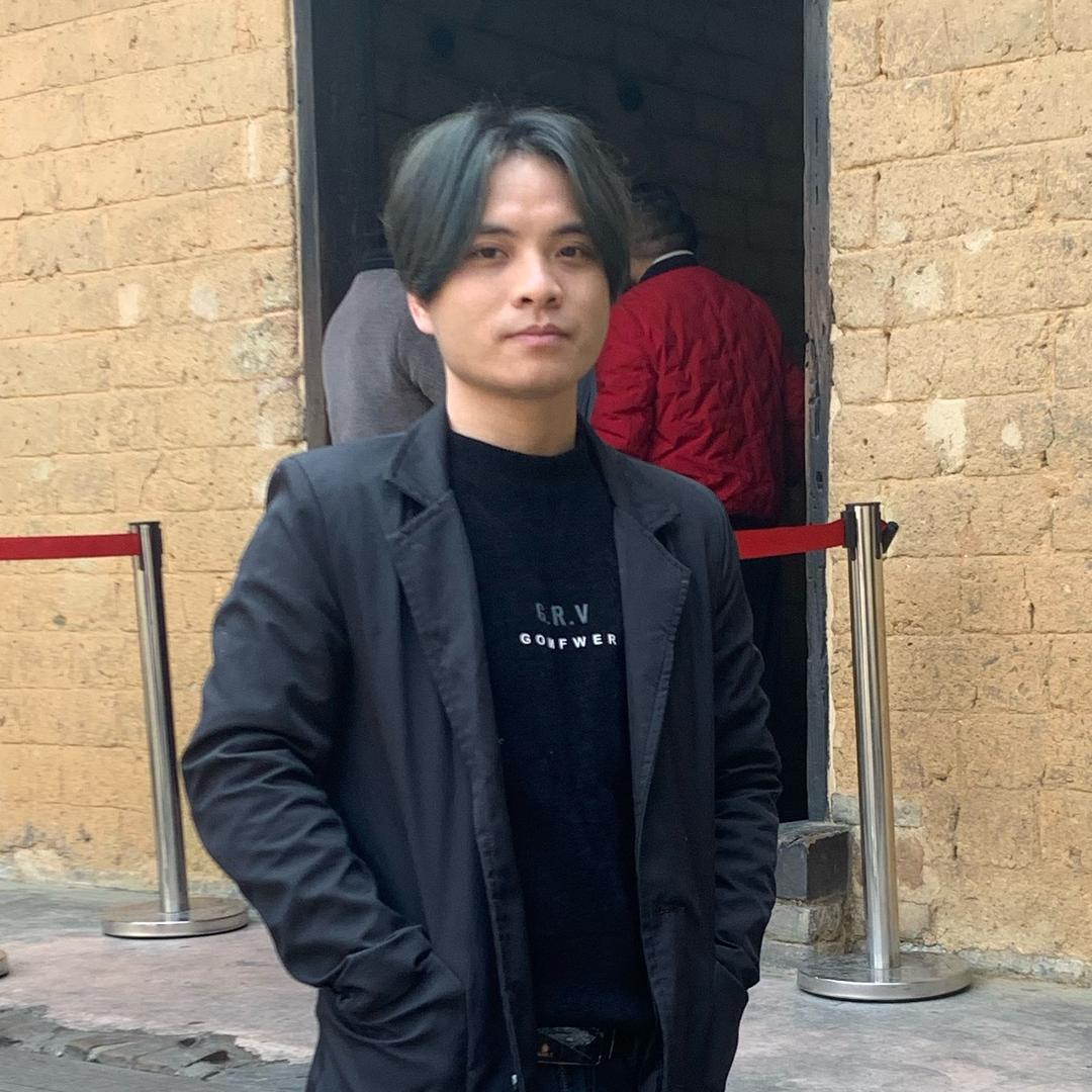 小左收头发
