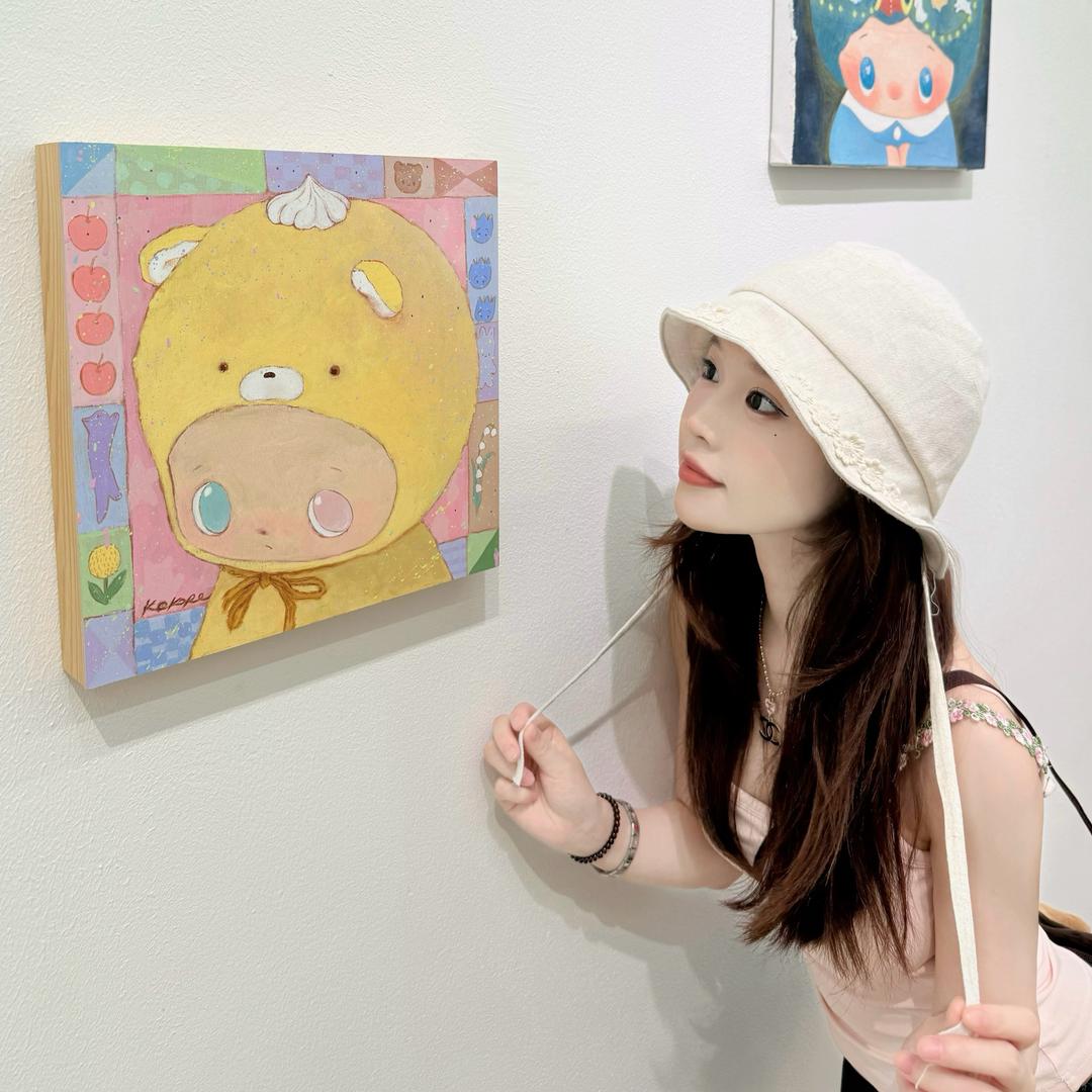 一口八个可颂🥐