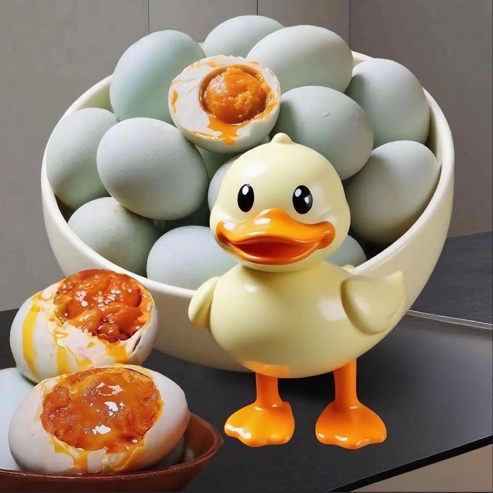 农家散养咸鸭蛋-萌宝