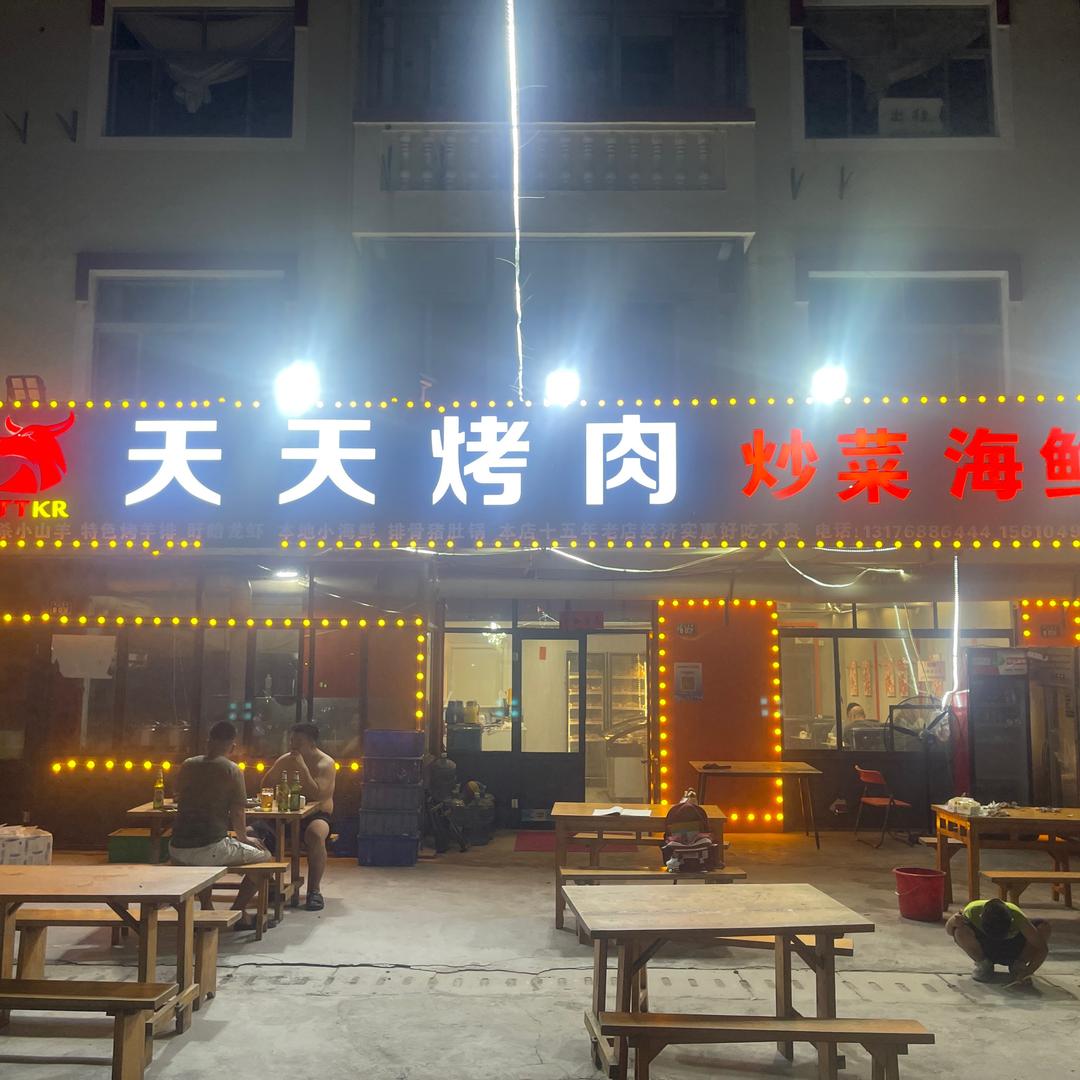 天天烤肉炒菜海鲜
