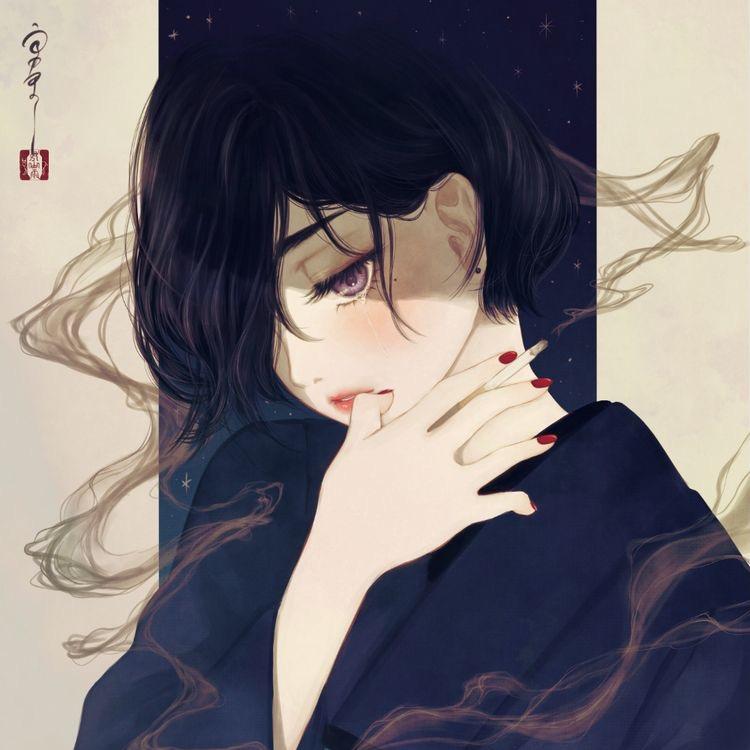 梨渦淺笑