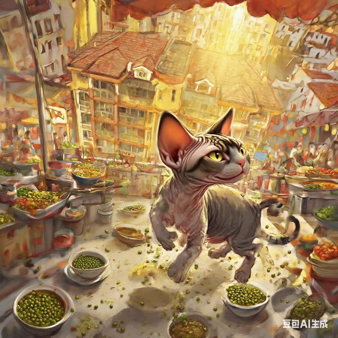 摊被猫掀了