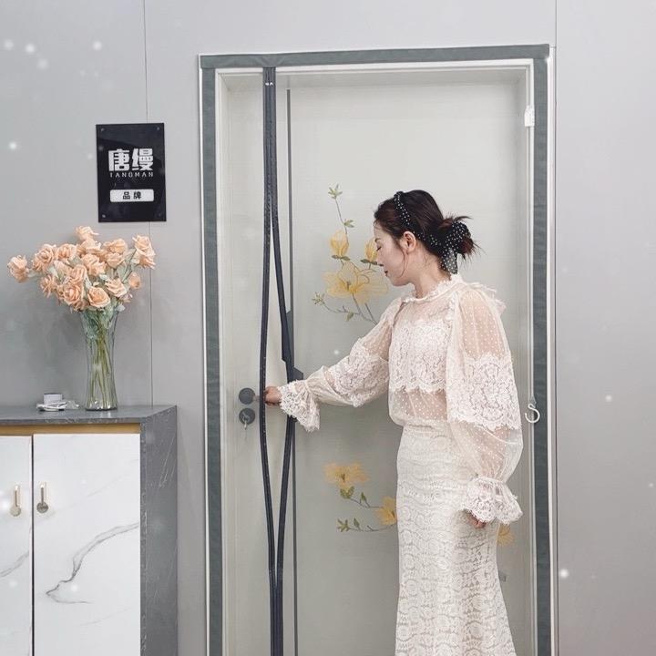 唐缦防蚊门帘
