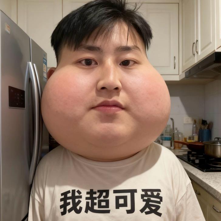 撸猫喝饮料
