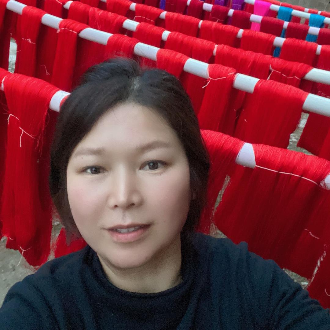 少数民族蚕丝绣花线