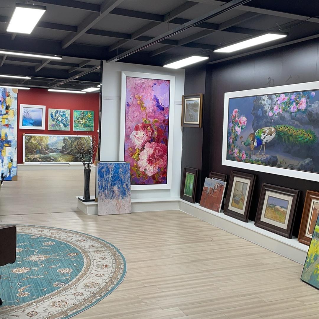 麦子油画艺术1加1