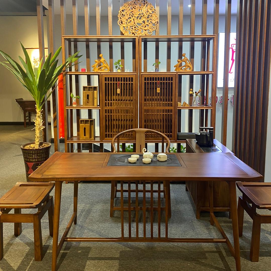 晋核木语核桃木原木家具
