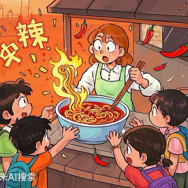 摆摊大表姐