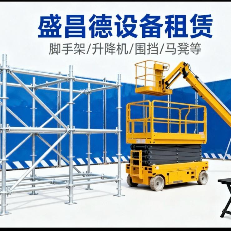 升降机围挡脚手架租赁