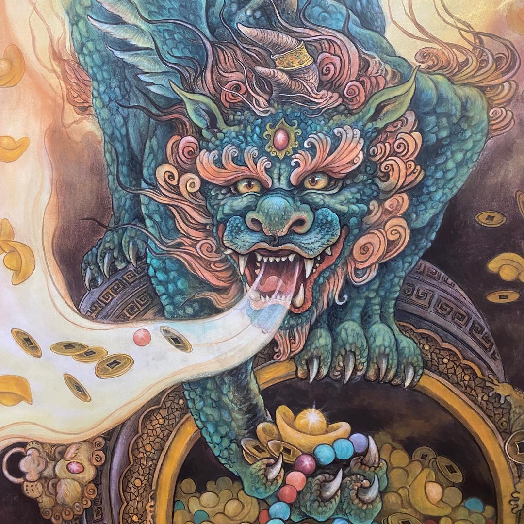 生宣工笔　动物国画