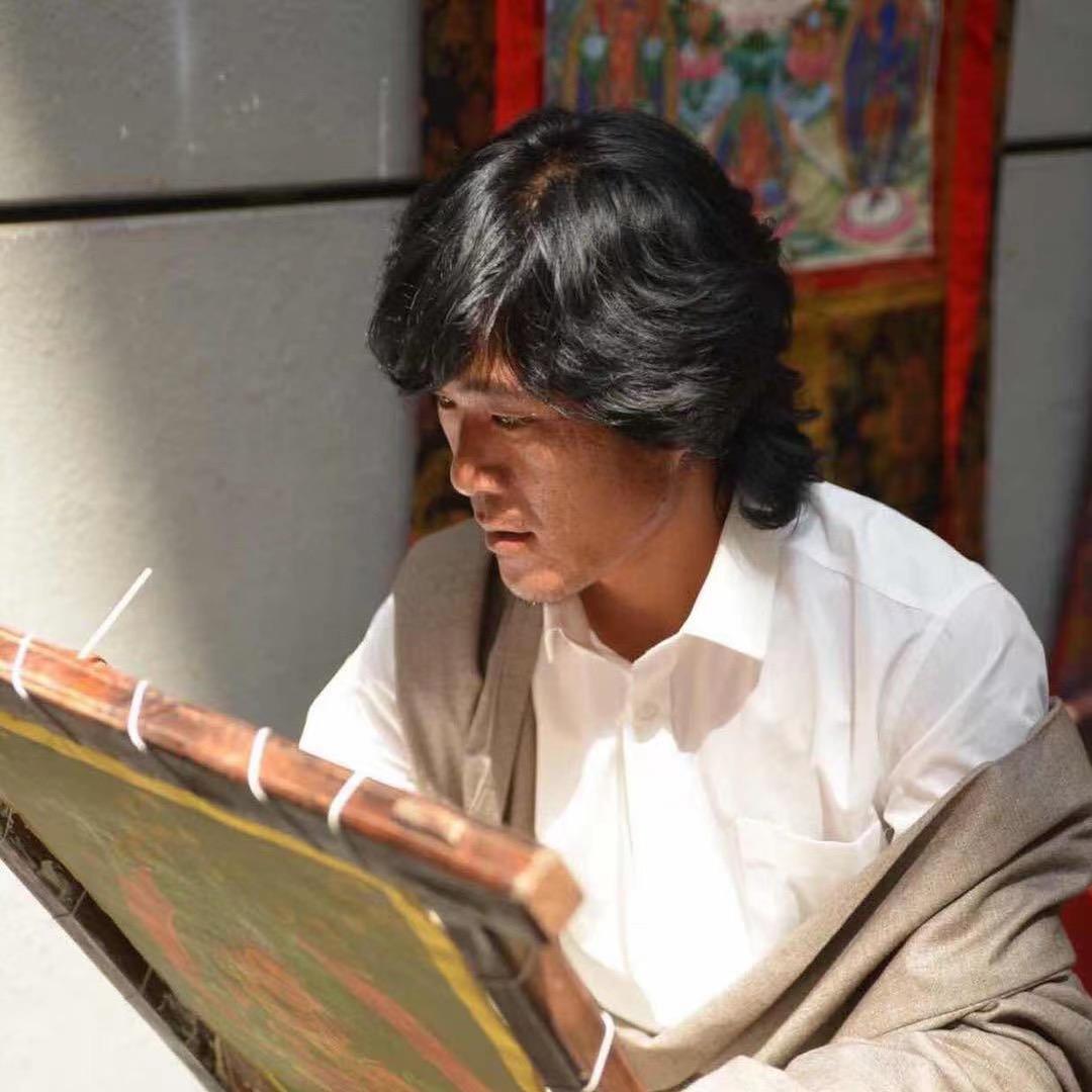 唐卡画师平措