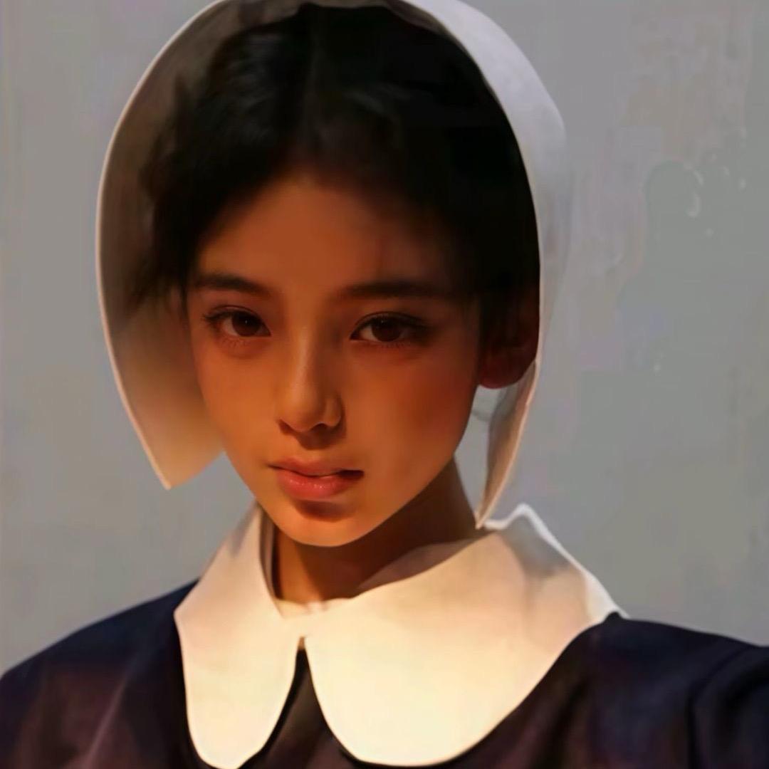 ︎