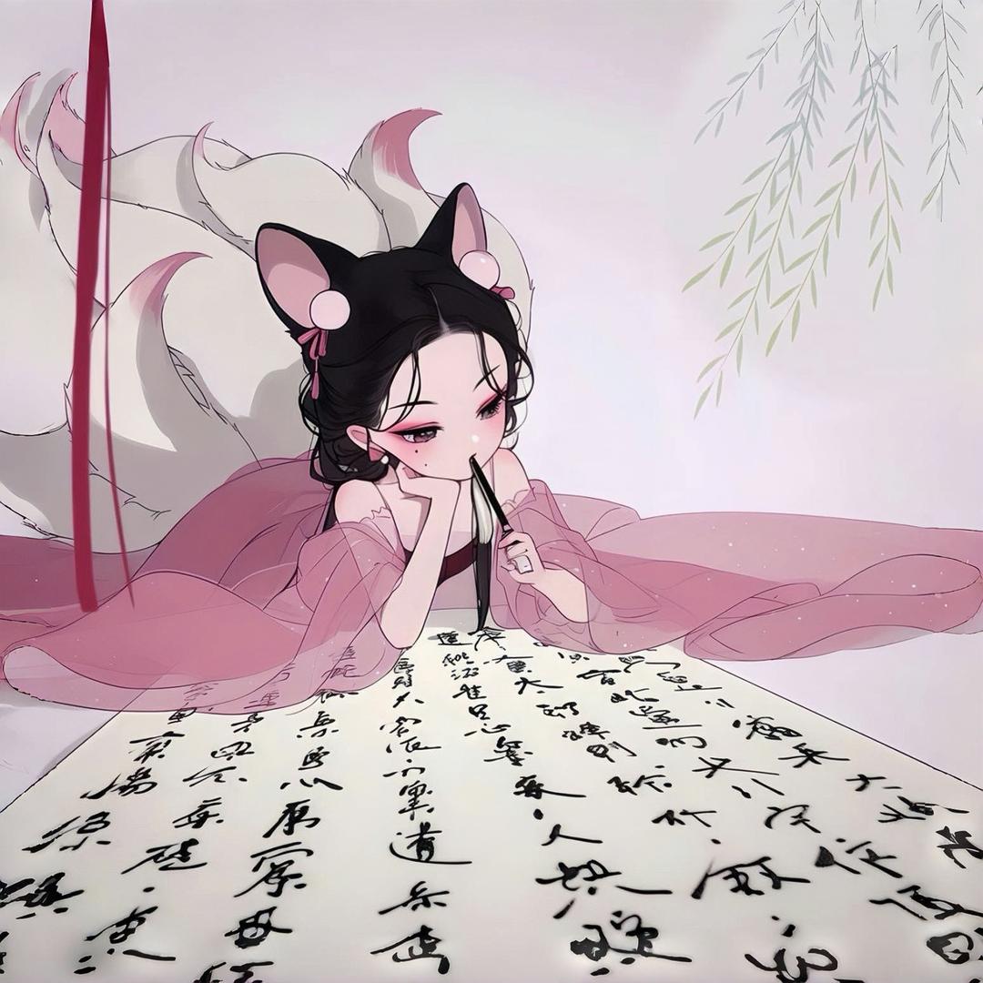 皎皎孤月霜华满天