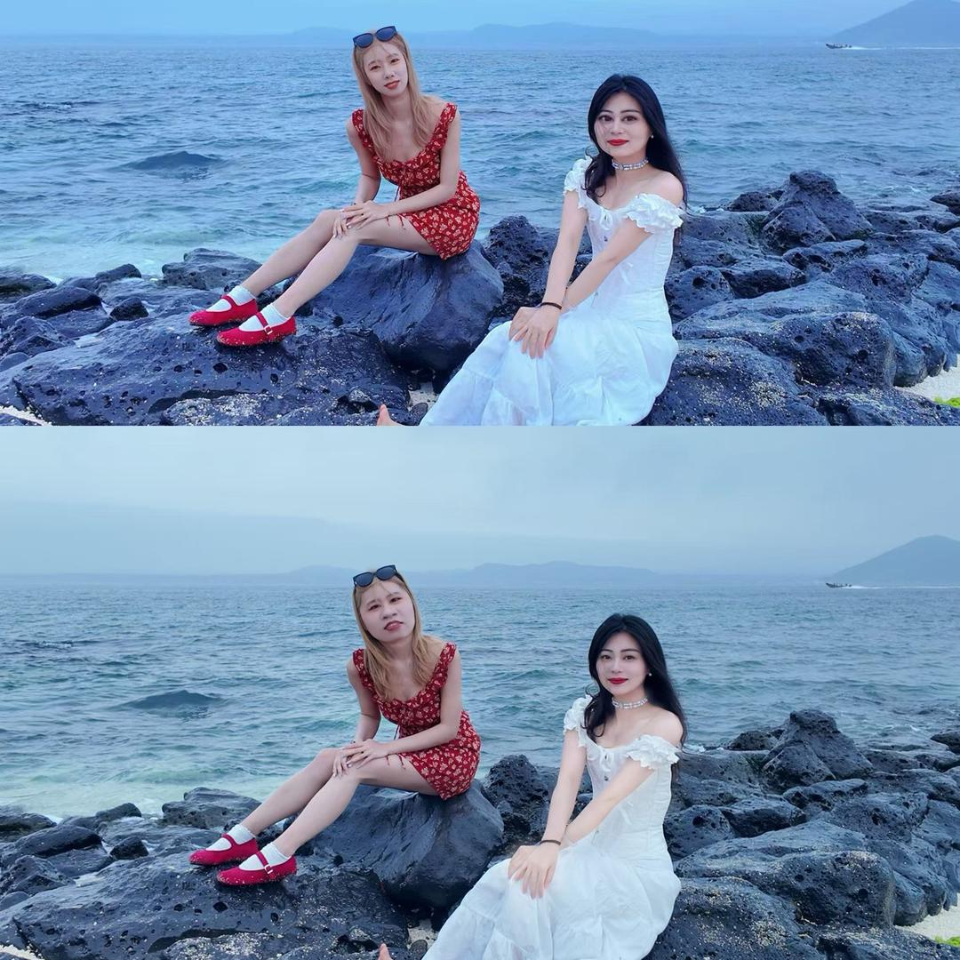 蓝嘻嘻（156 VS 170版）