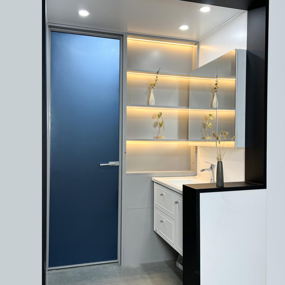 新美垭口套系统窗建材商店