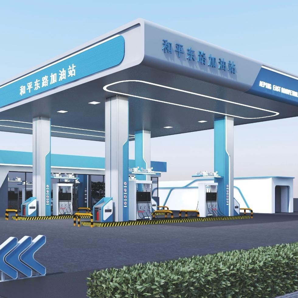 石家庄市和平东路加油站