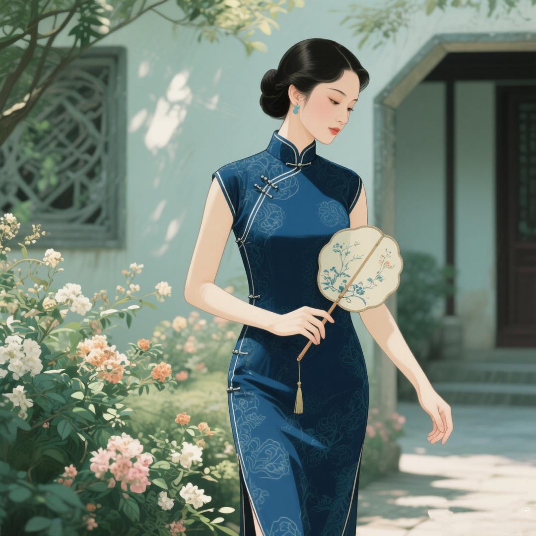 亭亭玉立丝绸馆