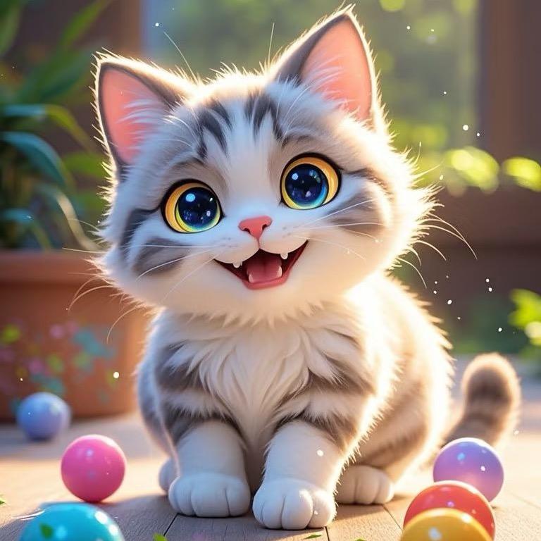 七仔是只🐱