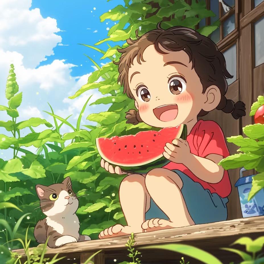 吃西瓜🍉