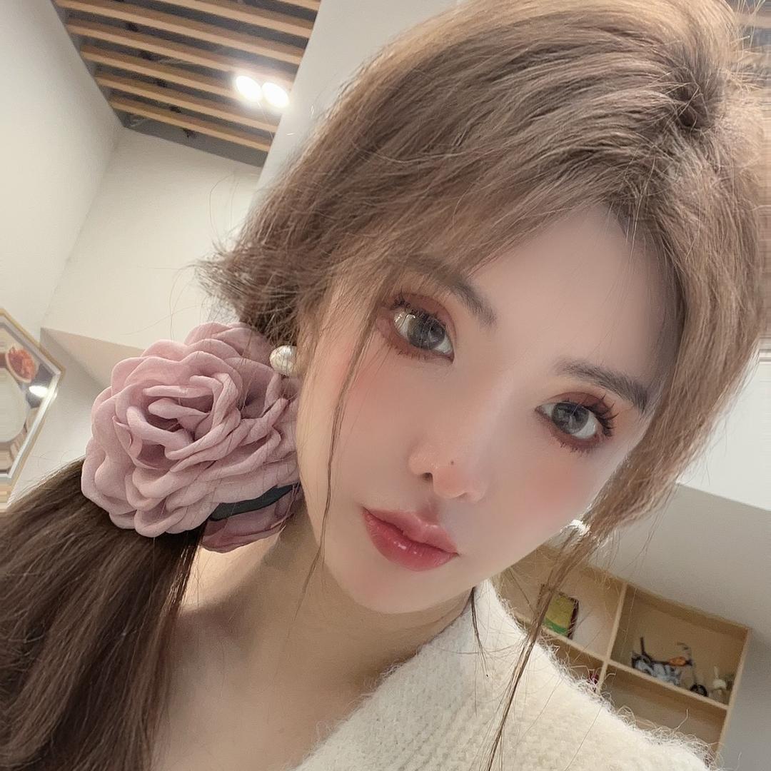 大花芭比裤