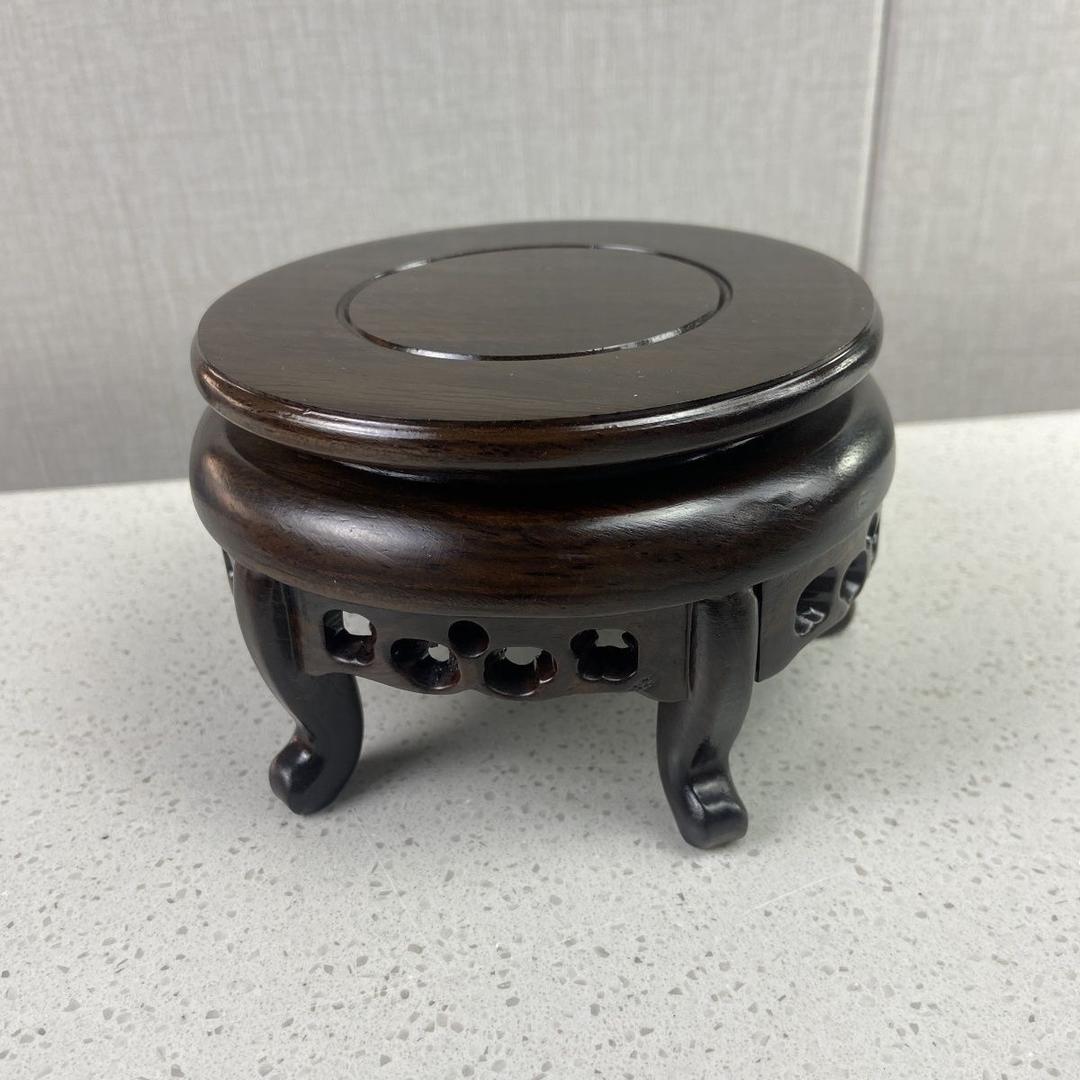 顾氏红木底座工艺品小号