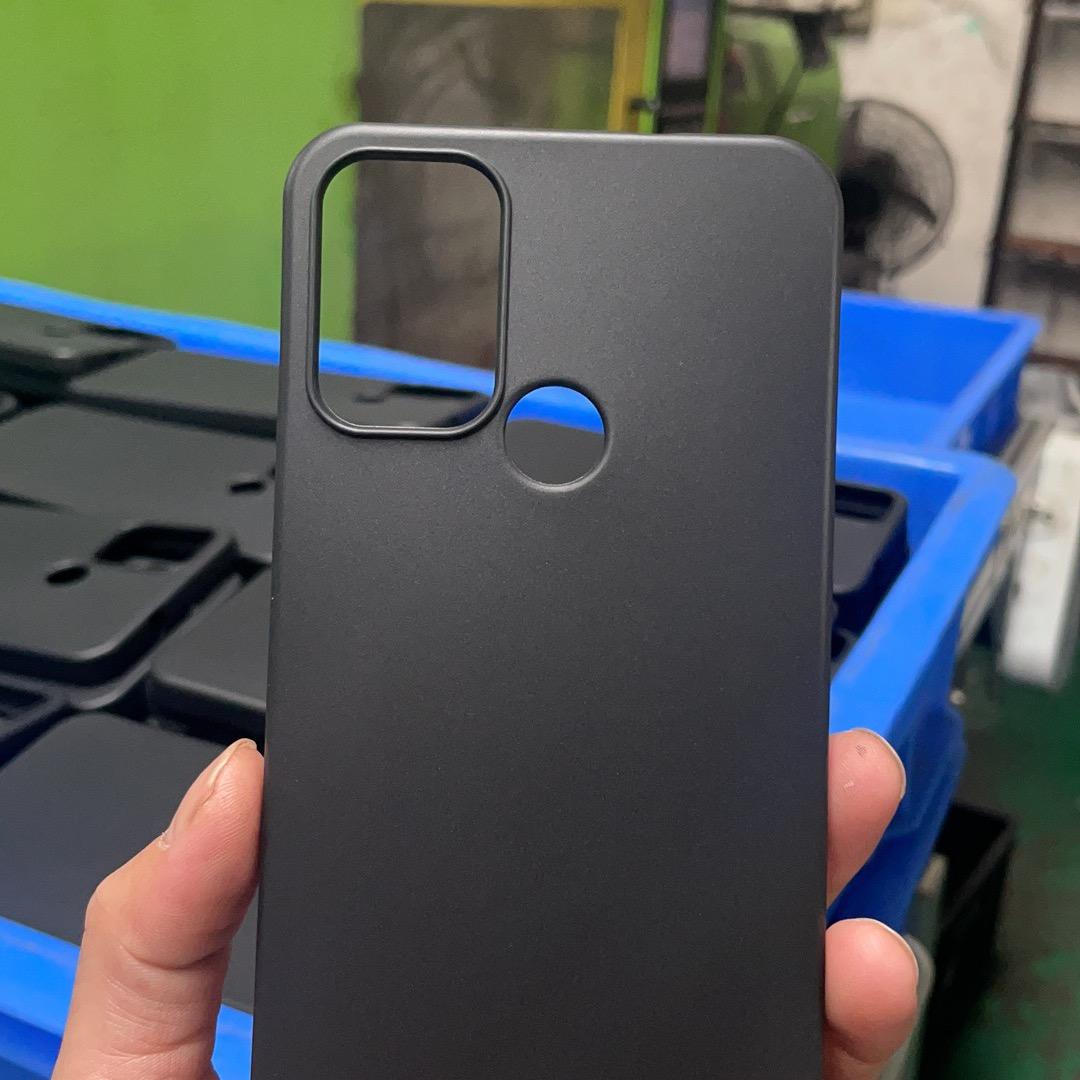 小邓子黑磨砂素材壳工厂