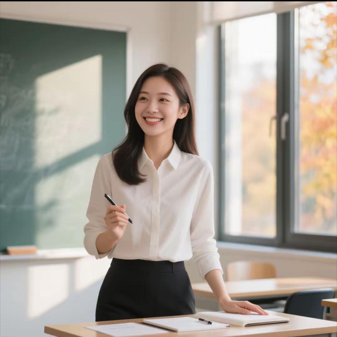 明月（教英语）