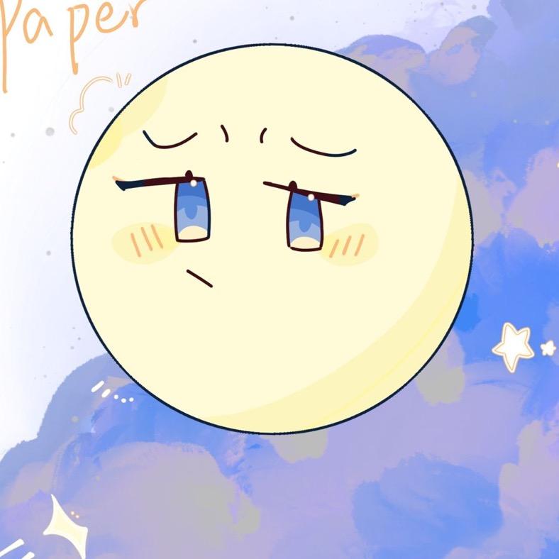 Paper moon🪐