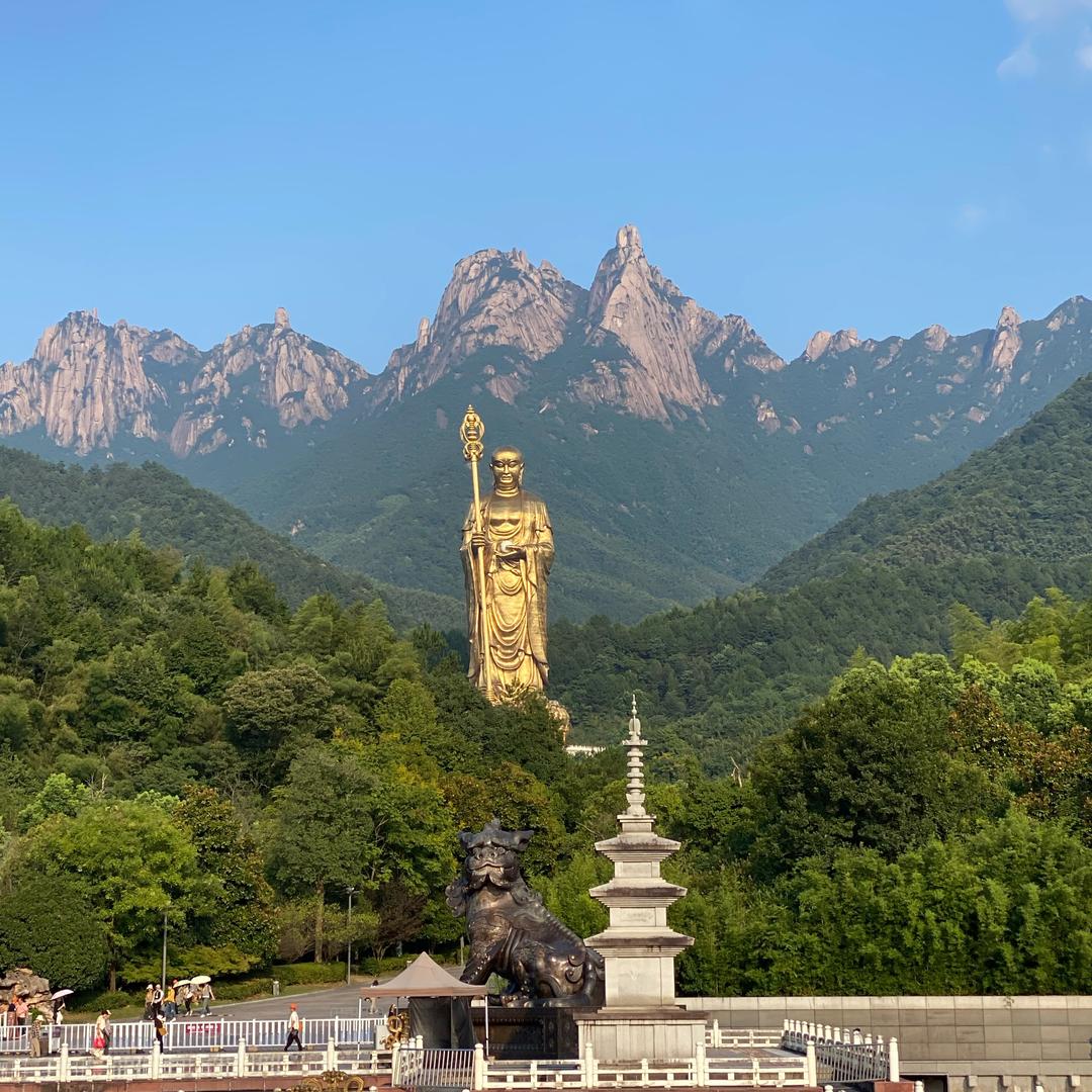 九华山旅游  高高