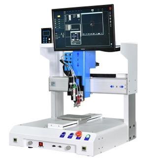 捷之特点胶机压电喷射阀设备