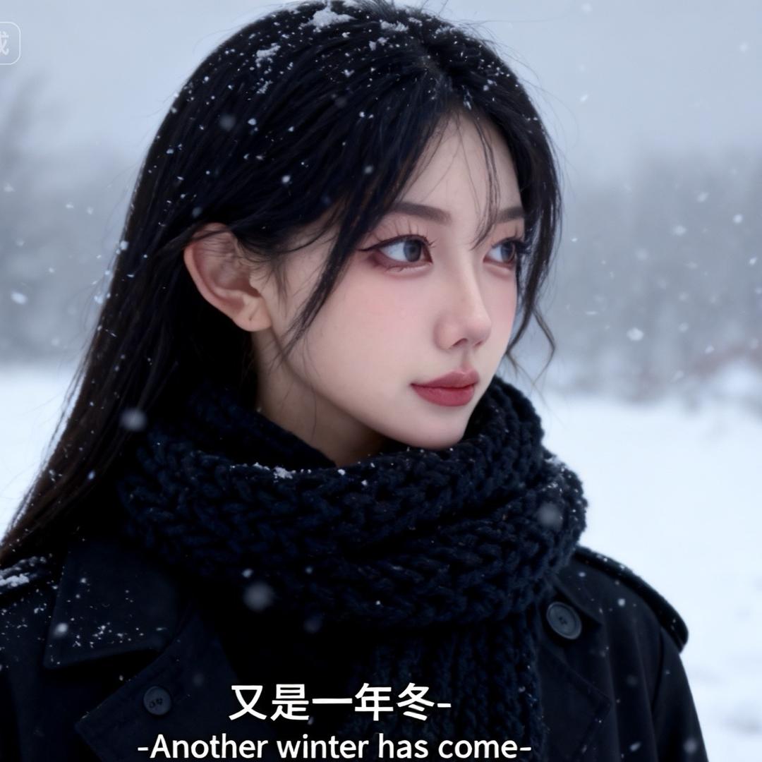 一只白羊💗