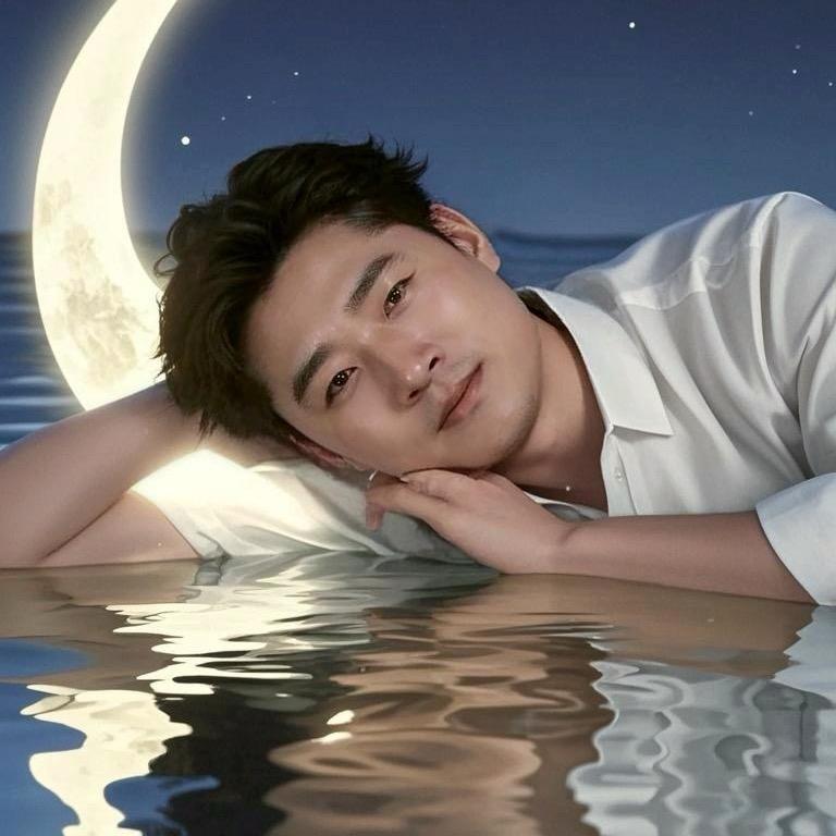🌈🌈月亮失眠了