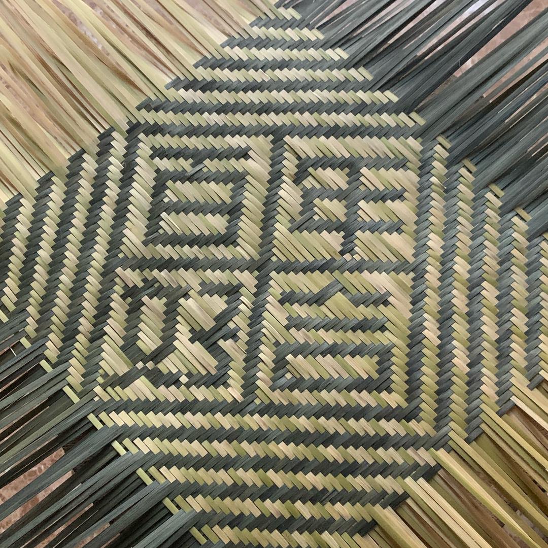 黄山大洲源老凌竹编