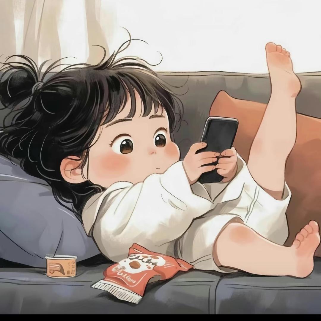 喝奶茶的猫